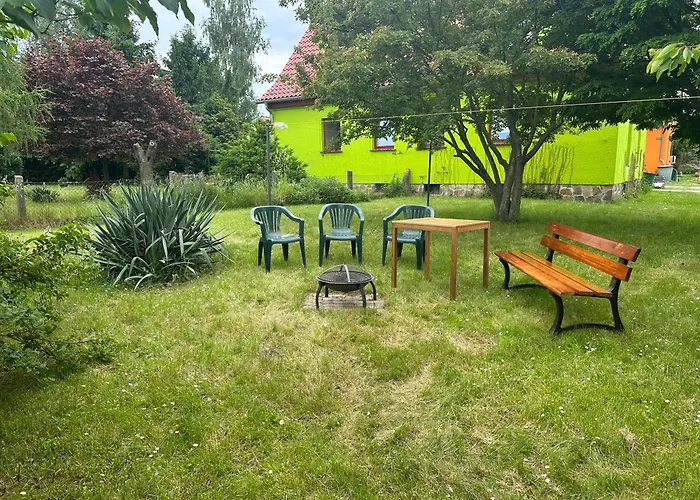 アパート Wohlfuehloase Mit Garten ラックヴィッツ